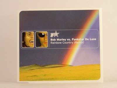 BOB MARLEY VS. FUNKSTAR DE LUXE RAINBOW COUNTRY (REMIX) (J22) 3 Track CD Single 