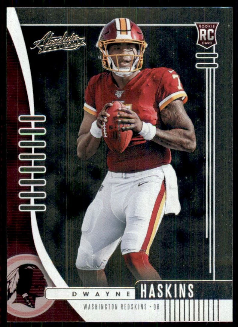 Dwayne Haskins trading card