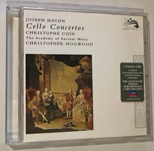 Joseph Haydn : Cello Concertos CD Album Christophe Coin Christopher Hogwood