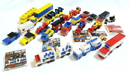 LEGO Legoland 16x Sets Lot  - Vehicles Complete Vintage 70s