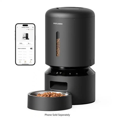PETLIBRO - Granary WiFi Stainless Steel 5L Automatic Pet Feeder w/Voice Recorder