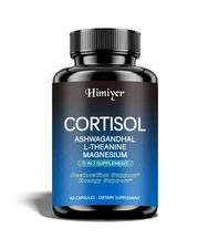 Cortisol Support – Ashwagandha Rhodiola L-Theanine – Stress & Mood Balance