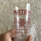 BUITONI CHEESE VINTAGE GLASS, BUITONI FOODS, NEW YORK