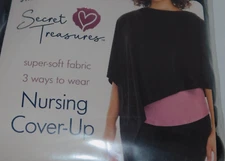 Nursing Cover Up Wear 3 Ways Infinity Scarf Or Wrap XL 2XL 3XL Breast Feeding
