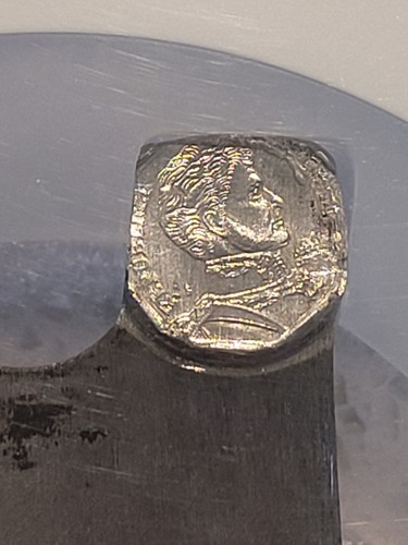 CHILE SO 2010 5 Pesos Chilean Five Pesos Struck on End of Feeder Finger -- NGC - Picture 4 of 6