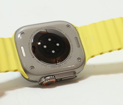 Apple Watch Ultra Titanium Case 49mm (GPS + Cellular) Yellow MNH93LL/A - Afbeelding 8 van 15