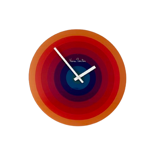 Verner Panton Wall Clock W35×D1.5×H35 cm | eBay