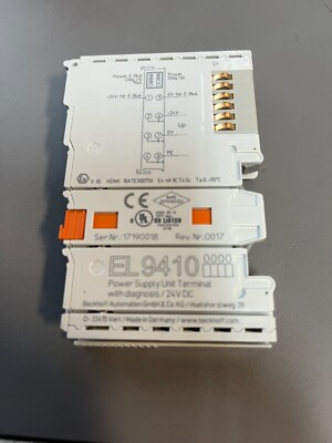 EL9410 BECKHOFF Power Supply Unit Terminal EL9410 Module New