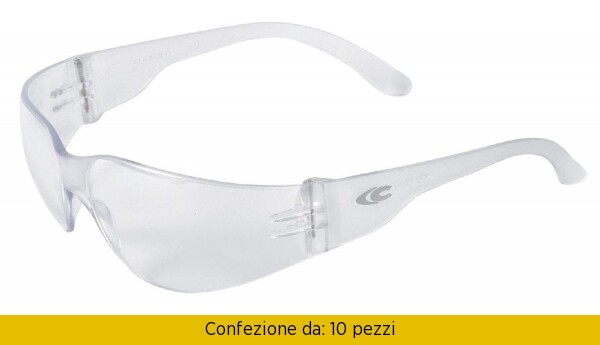Cofra Occhiali di Protezione Cofra Roundfit E005-K100(B100)