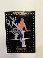 Ricky Morton Autographed WCW Trading Card