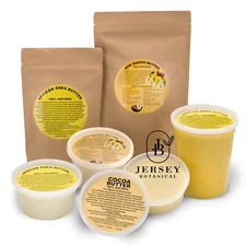 Raw African Shea Butter, Cocoa, Raw Mango Raw Unrefined Pure Natural Organic