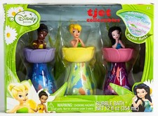 Disney Fairies Bubble Bath Gift Set 3 Scented Bubble bath New unopened
