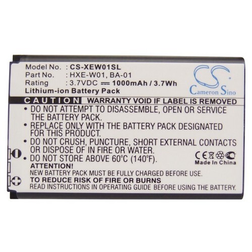 Batterie 1000mAh 3.7V Li-ion Compatible Haicom I-Blue Route 66 GPS