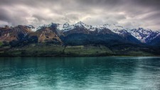 Landscape trey ratcliff photography new zealand nature Custom Gaming Mat Desk