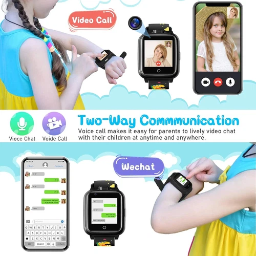 Kids 4G Smart Watchs Camera GSM Tracker SOS LBS Call Phone Game Watches Boy Girl - Bild 15 von 78