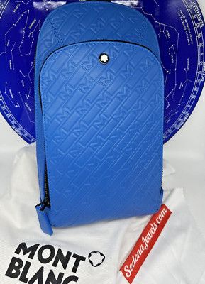 $1350 MSRP - MONTBLANC M_GRAM 4810 SLING BAG 130022 Premium