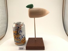 Wooden Handmade geometric duck 029
