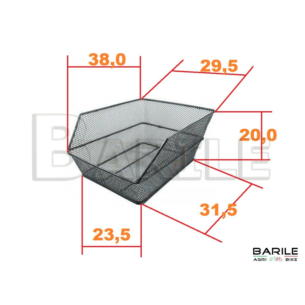 Portapacchi + Cestino Anteriore Nero Per Bici City Bike O MTB - Foto 3