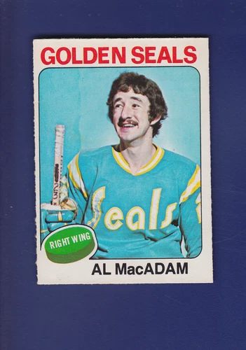 Al MacAdam 1975-76 O-PEE-CHEE OPC NHL Hockey #253 (EXMT) California Golden Seals
