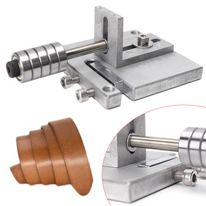 leather belt cutting machine