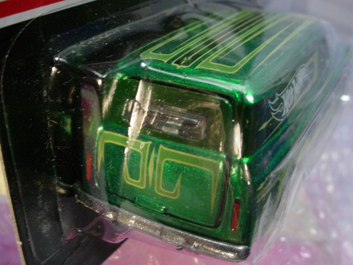 2012 RLC Hot Wheels Collector '55 CHEVY PANEL☆Green,real riders