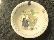 Vintage Coalport China Child's Feeding Dining Bowl 1971 Paddington Bear