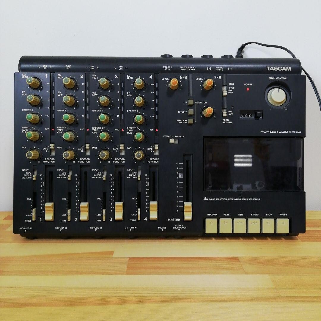 TASCAM Portastudio 414MKII 4-track Cassette Recorder for TASCAM Portastudio 414MKII 4-track Cassette Recorder for