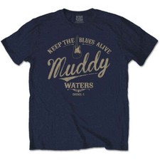 Muddy Waters Men's Keep Alive T-Shirt, Blue (Blue Navy), Small (Size:Small)