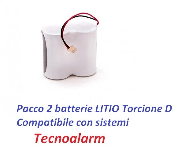 BATTERIA BAT7VSENS DUEVI Batteria Litio SAFT 7,2V 2,6Ah Compatibile DUEVI - Foto 8