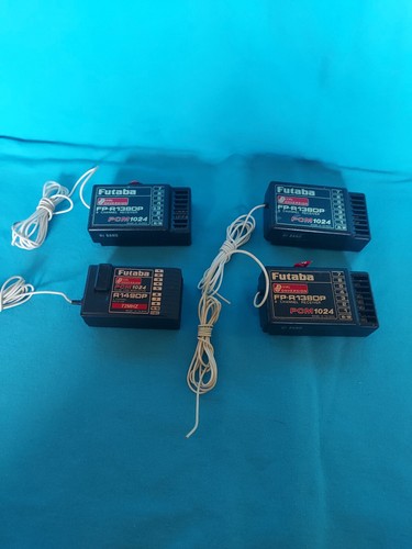 Futaba FP-R1380P QTY 3, FP-R149DP QTY 1, PCM 1024 Reciever. All Channel 57