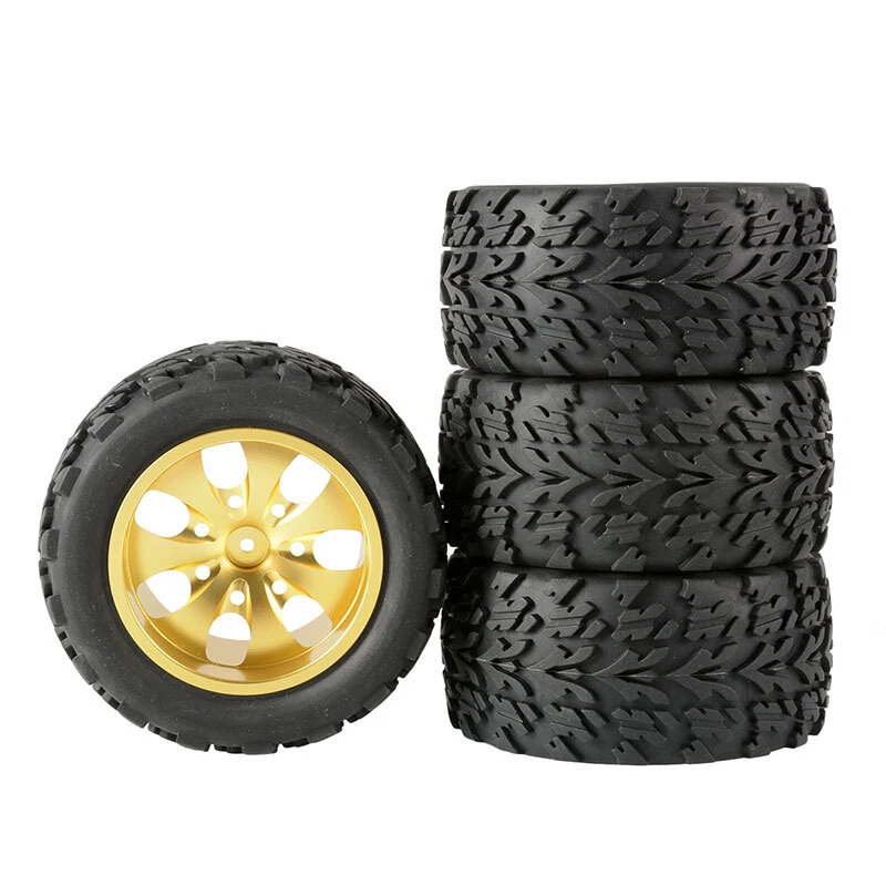 Ruedas y neumáticos de aluminio Monster Truck de radiocontrol de 1/10 para Redcat Racing Volcano EPX Foto 4 de 4