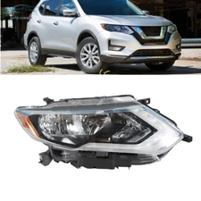 For 2017 2018 2019 Nissan Rogue Right Passenger Side Headlight Headlamp Halogen