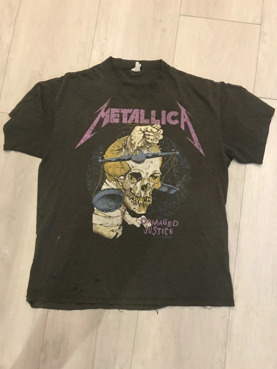 メタリカ 1988ツアー Tシャツ ブラック Size L baxvel.com