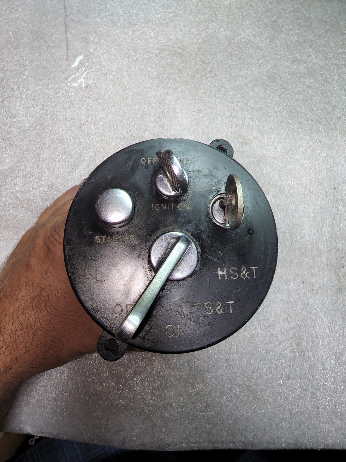 ROLLS ROYCE IGNITION SWITCHBOX LOCK WITH KEYS 1950's DAWN, WRAITH MK VI MORE