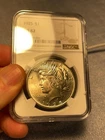 (#100779) Peace Dollar: 1925.  NGC MS 62.