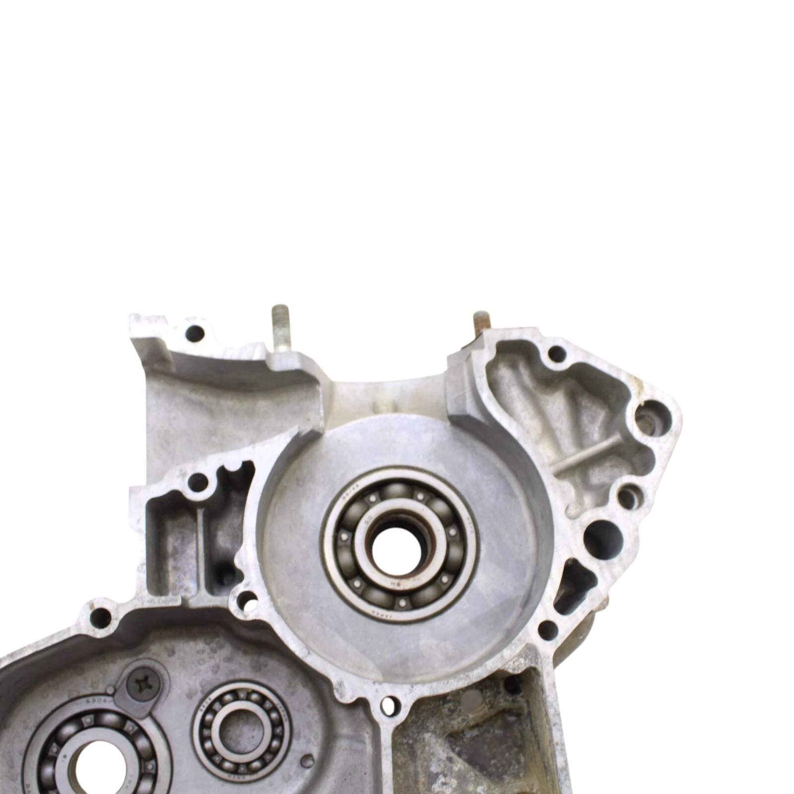 1996 - 2000 SUZUKI RM125 Crank Case Engine Case SILVER BLOCK STOCK