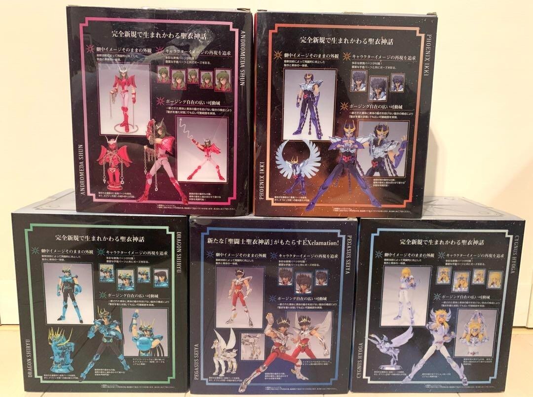 新品Saint Cloth Myth EX サガ＆カノン　まとめ売り10%引OK SAINT CLOTH MYTH EX ZETA MIZAR SYD | TAMASHII WEB