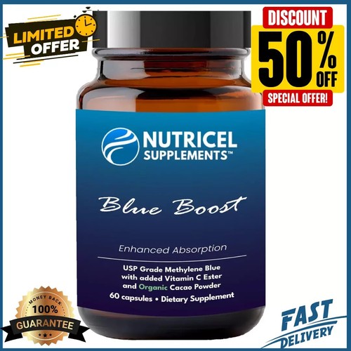 Methylene Blue (USP Grade) Pharma Grade Supplements, Capsule Form, with Added Vi