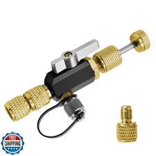 HVAC Valve Core Removal Tool,Valve Core Remover Installer Tool,1/4"and 5/16" 