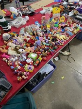 Huge Lot Of Vintage Kids Toys Mixed Brands And Styles Very Collectible