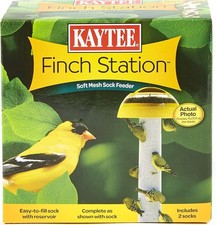Wild Bird Finch Station Soft Mesh Sock Feeder Includes 2 Socks