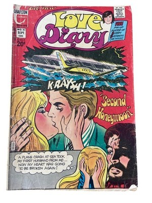 Charlton Comics Love Diary Vol. 4 80 Sept. 1972 Second Honeymoon Bagged Boarded