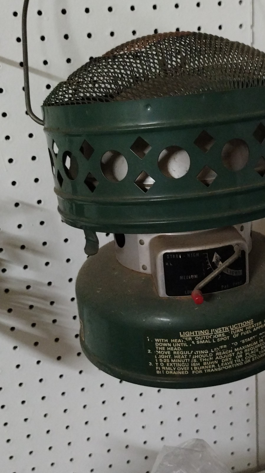 Coleman Catalytic Green Adjustable Power Gas Portable Campin