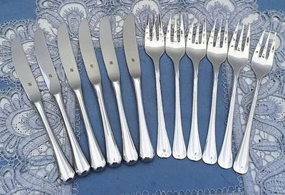 Traumhaftes Besteck Obstbesteck WMF Freiburg Cromargan für 6 Personen TOP - Bild 1 von 4