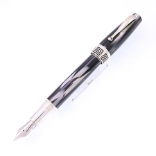 Montegrappa Extra 1930 Black & White NIB 18K gold M [1742]
