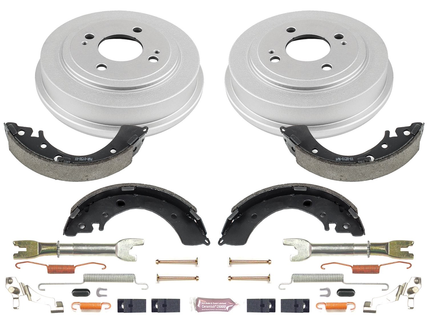 Power Stop KOE15309DK 1-Click Daily Driver Brake Kit Rear Rear OE Replacement Dr