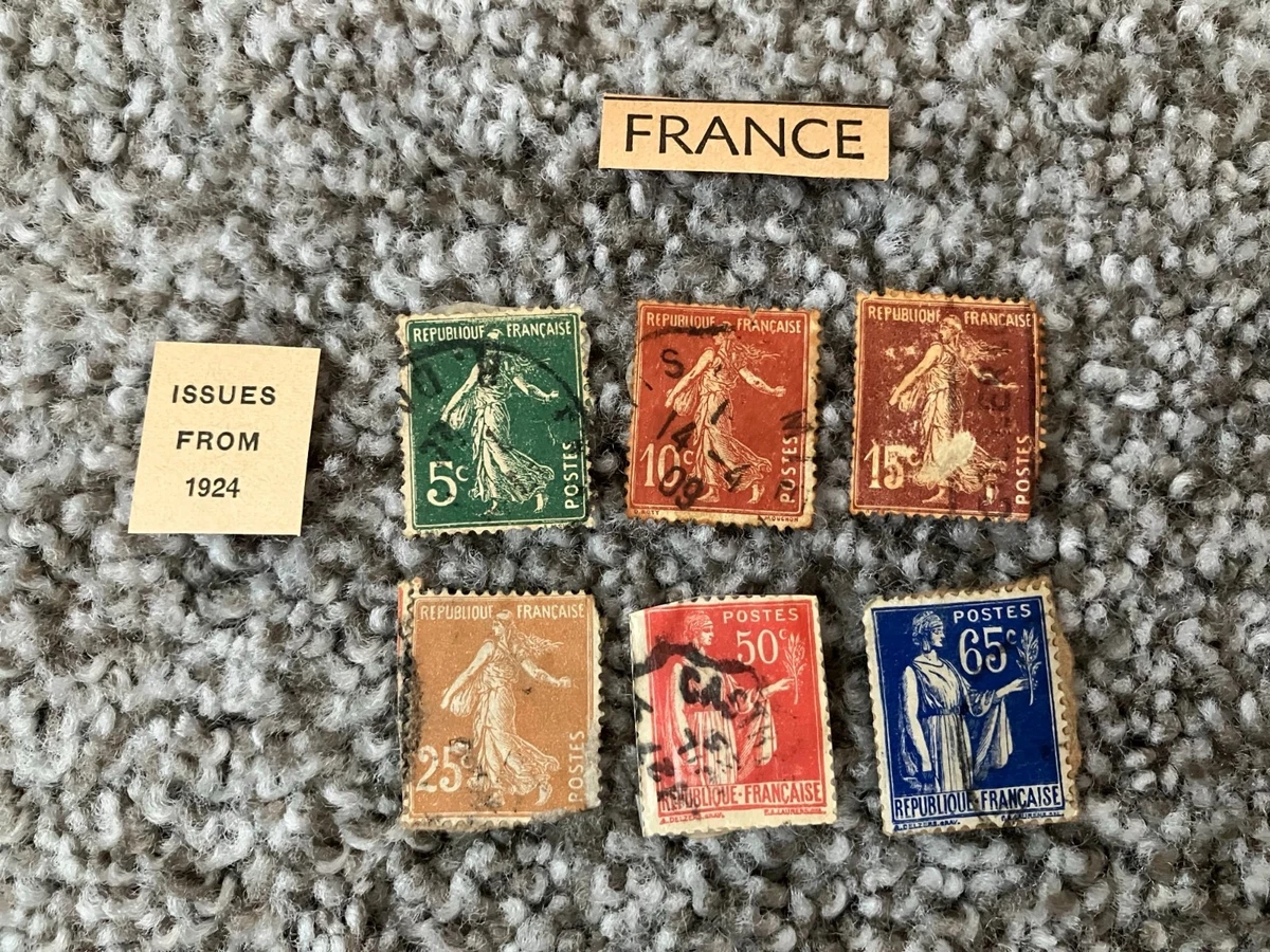 フランス エンペラーナポレオン　ブルー使用済切手 25+ Blue French Postage Stamps for sale | Updated Oct 2026