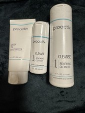 Proactiv LOT/3 8/Cleanse Cleanser 2 oz 6 oz/Green Tea Moisturizer EXP 2/26