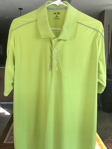 Adidas XL Poly/Spandex Adizero Golf Polo Shirt - Superb Color!!