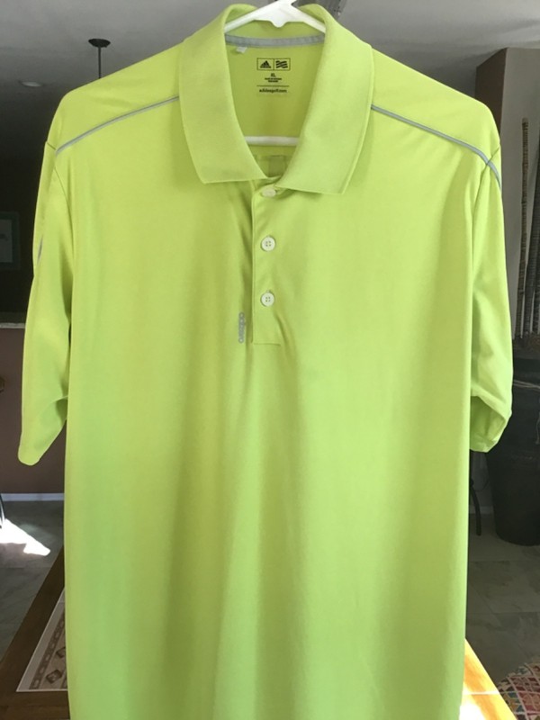 Adidas XL Poly/Spandex Adizero Golf Polo Shirt - Superb Color!!